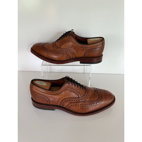 Allen Edmonds Cambridge Shell Cordovan Wingtip Handcrafted in USA Size 9 JJ - Picture 5 of 14